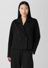 Washable Flex Ponte Short Blazer