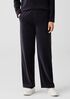 Cotton Velour Straight Pant