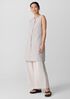 Organic Cotton Pucker Long Vest