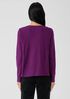 Organic Cotton Slub V-Neck Top