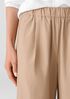Washed Organic Cotton Poplin Lantern Pant