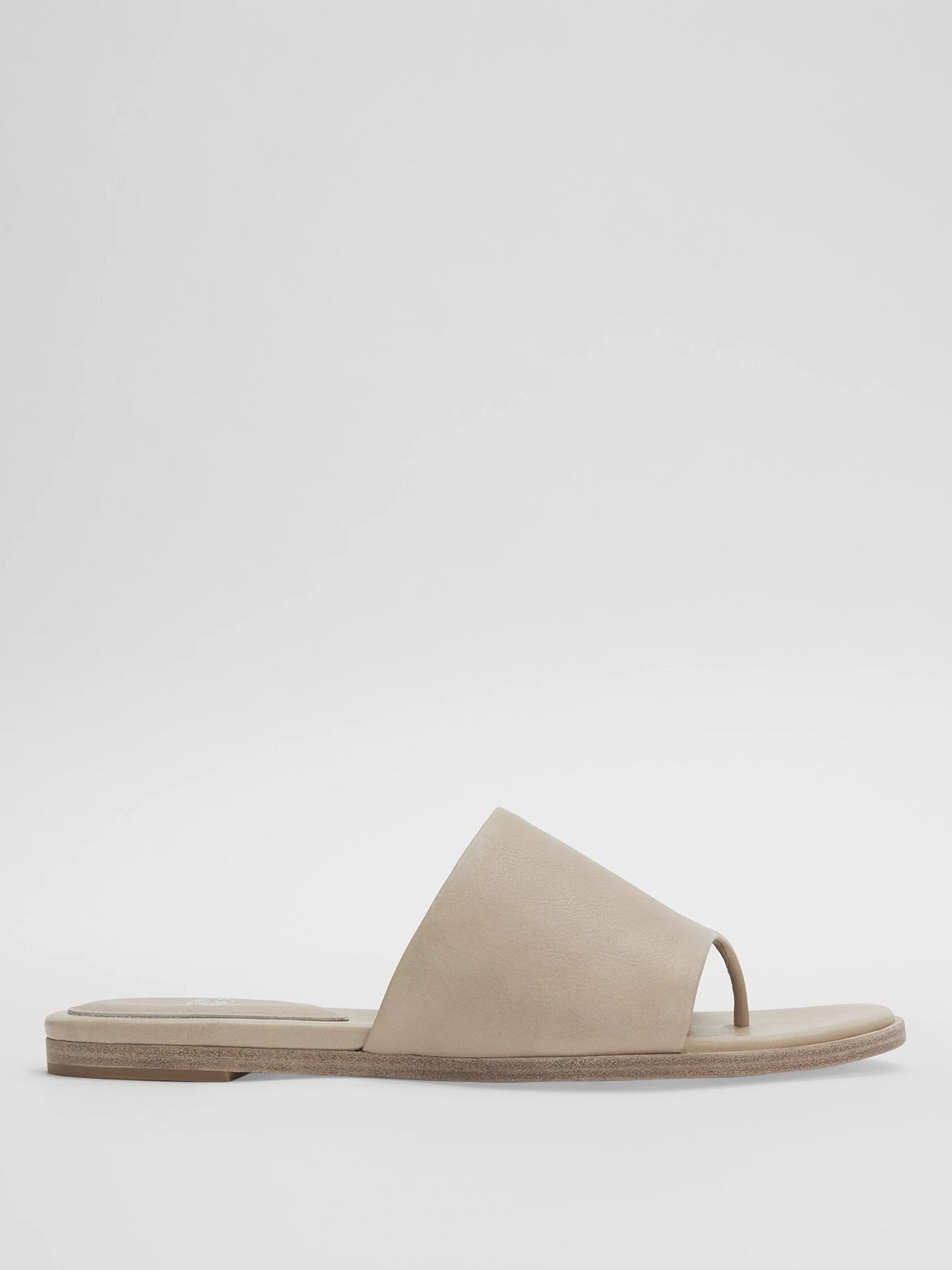 Edge Leather Slide Sandal