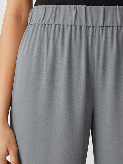Silk Georgette Crepe Pant with Slits