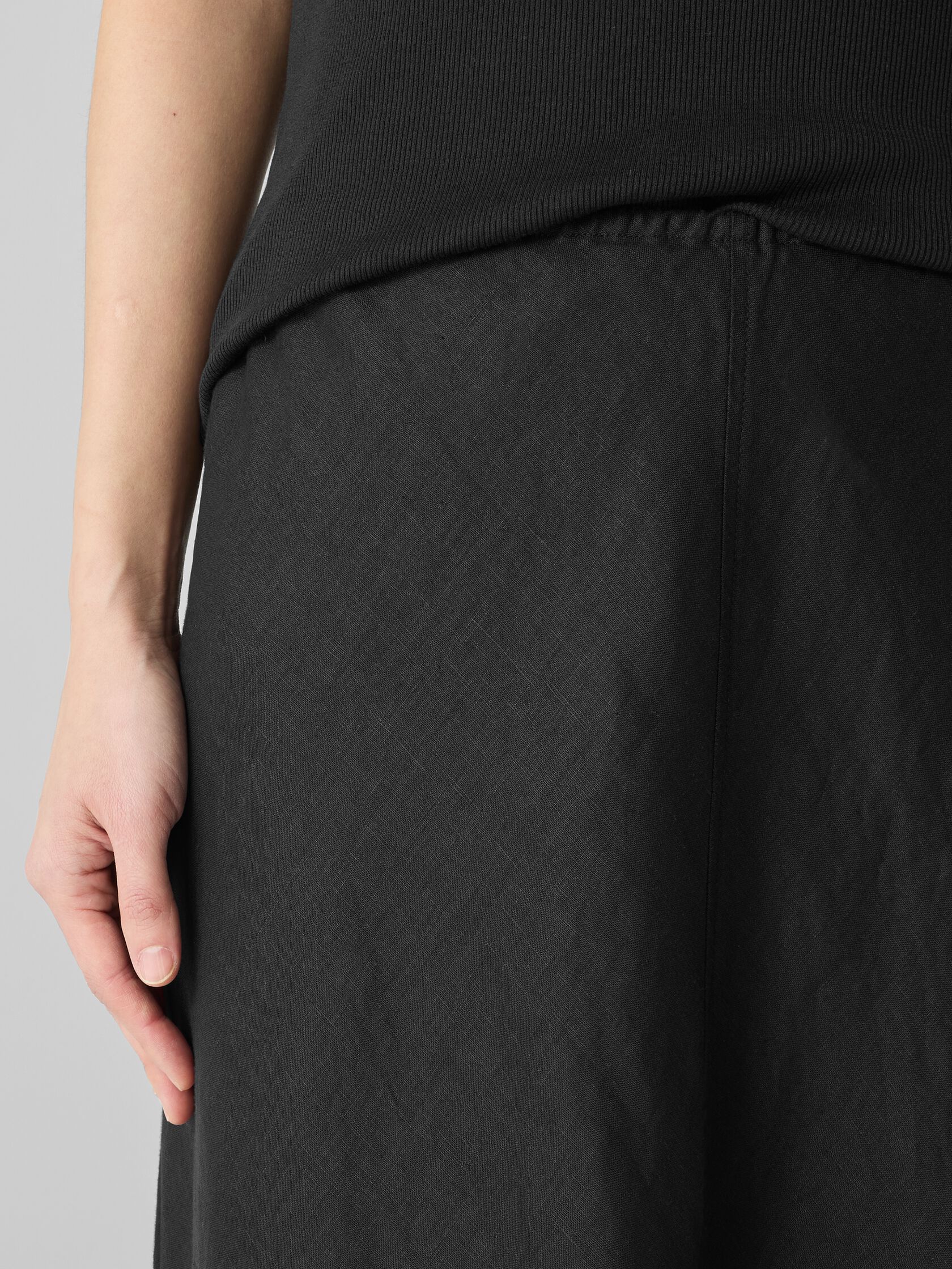 Organic Linen Bias Skirt