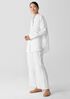 Organic Handkerchief Linen Classic Collar Shirt