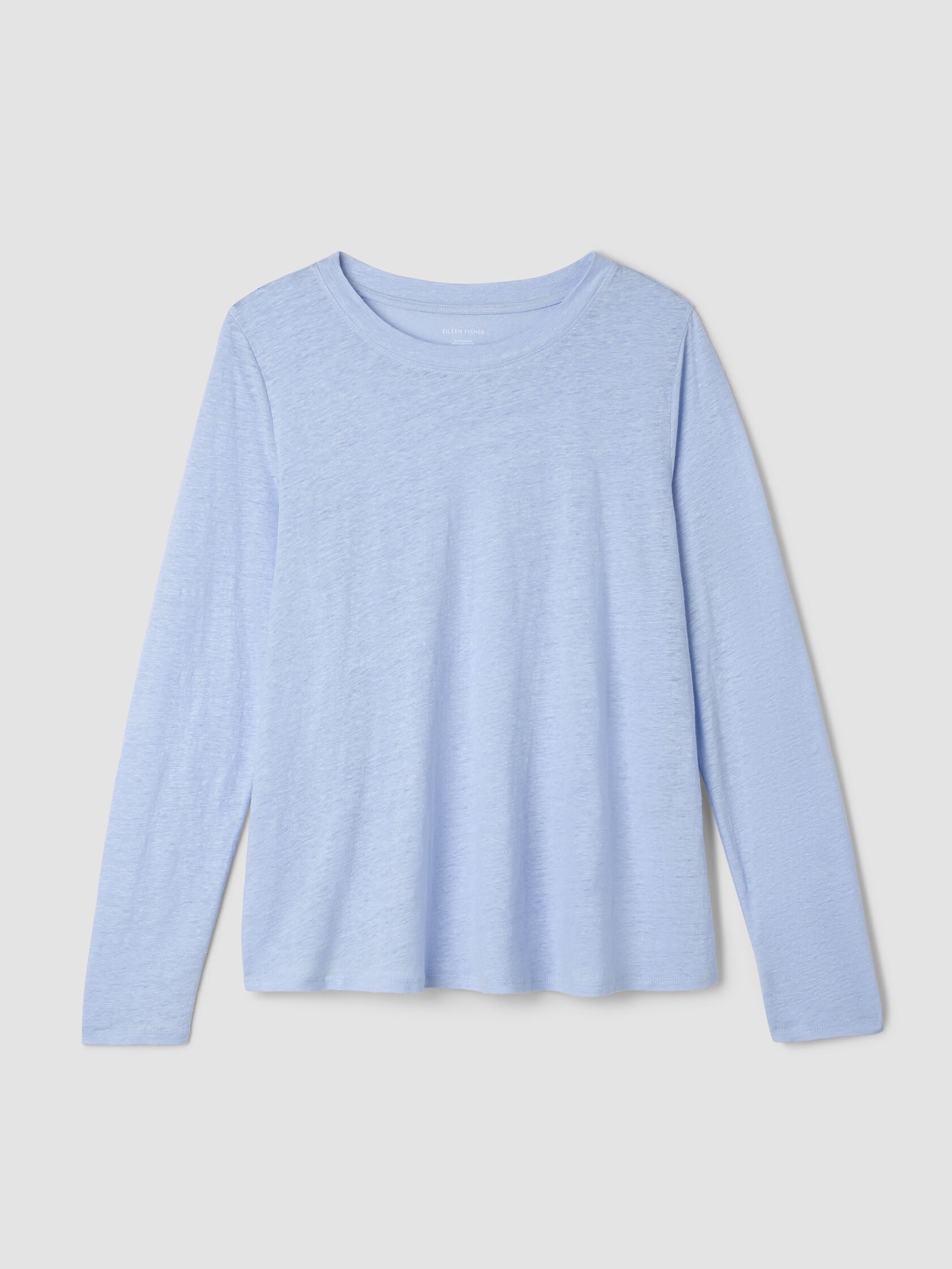 Organic Linen Jersey Long-Sleeve Tee