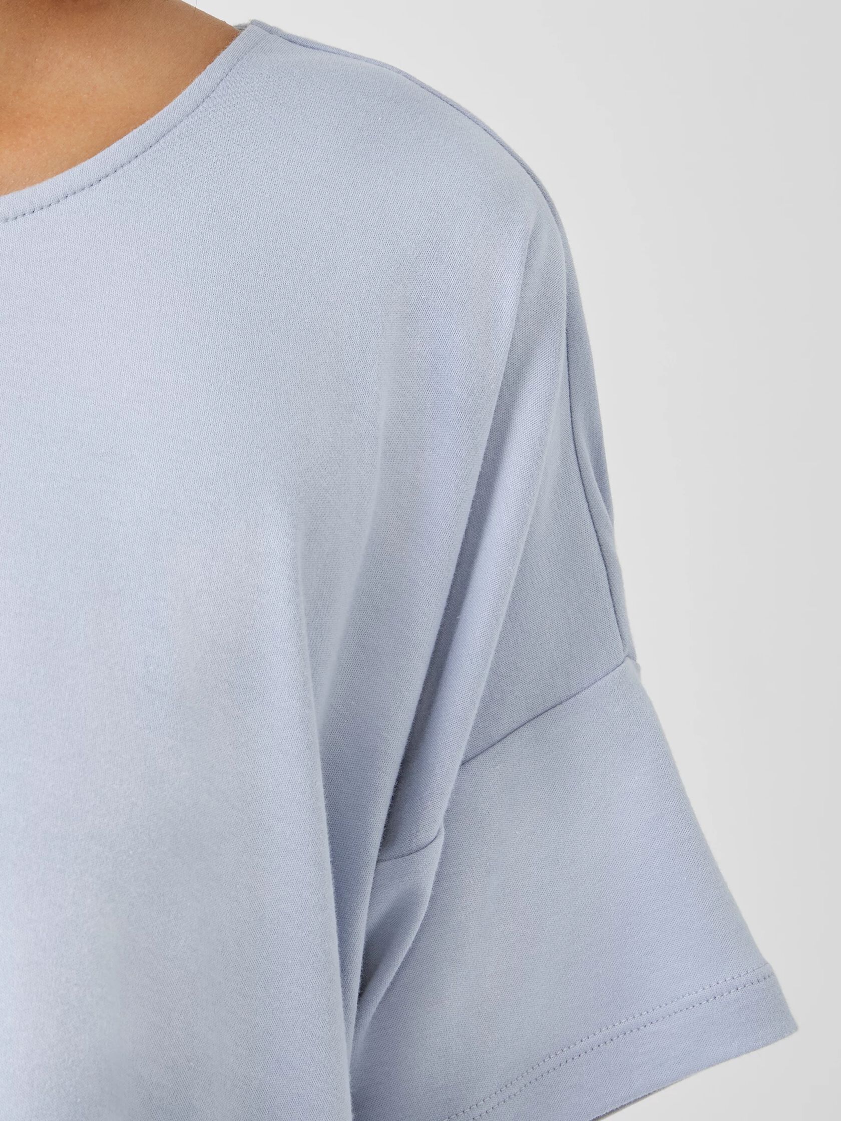 Cozy Organic Cotton Interlock Tee