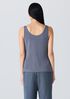 Stretch Silk Jersey Scoop Neck Tank