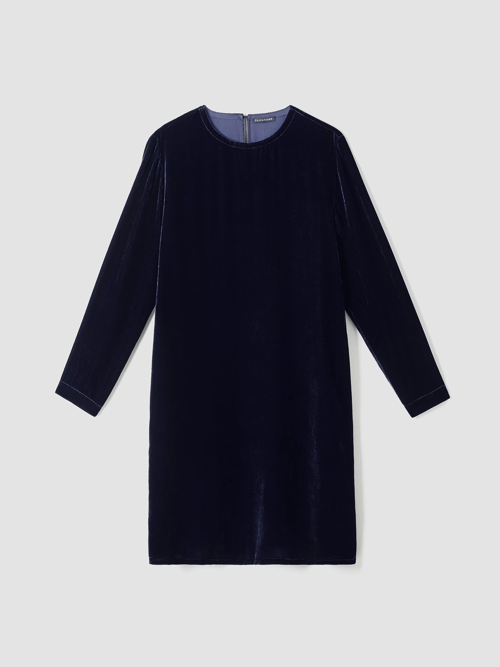 Velvet Crew Neck Dress