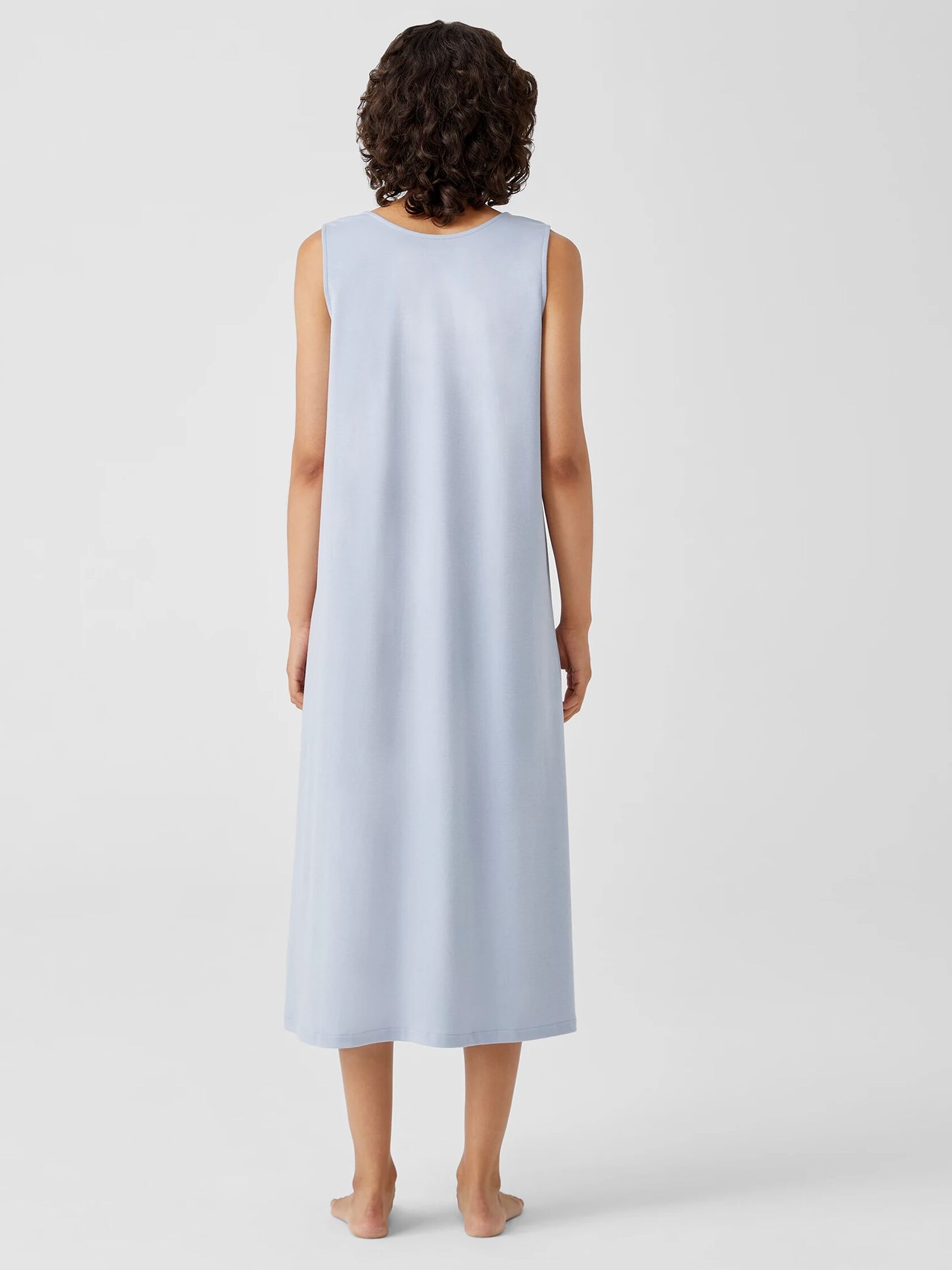 Cozy Organic Cotton Interlock Tank Dress