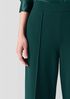 Washable Flex Ponte Pintuck Wide Pant