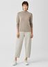 Ultrafine Merino Scrunch Neck Top in Responsible Wool