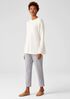Peruvian Organic Cotton Blend Crew Neck Tunic