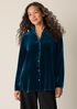Velvet Classic Collar Shirt