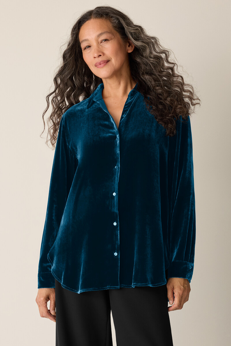 Velvet Classic Collar Shirt Velvet Classic Collar Shirt