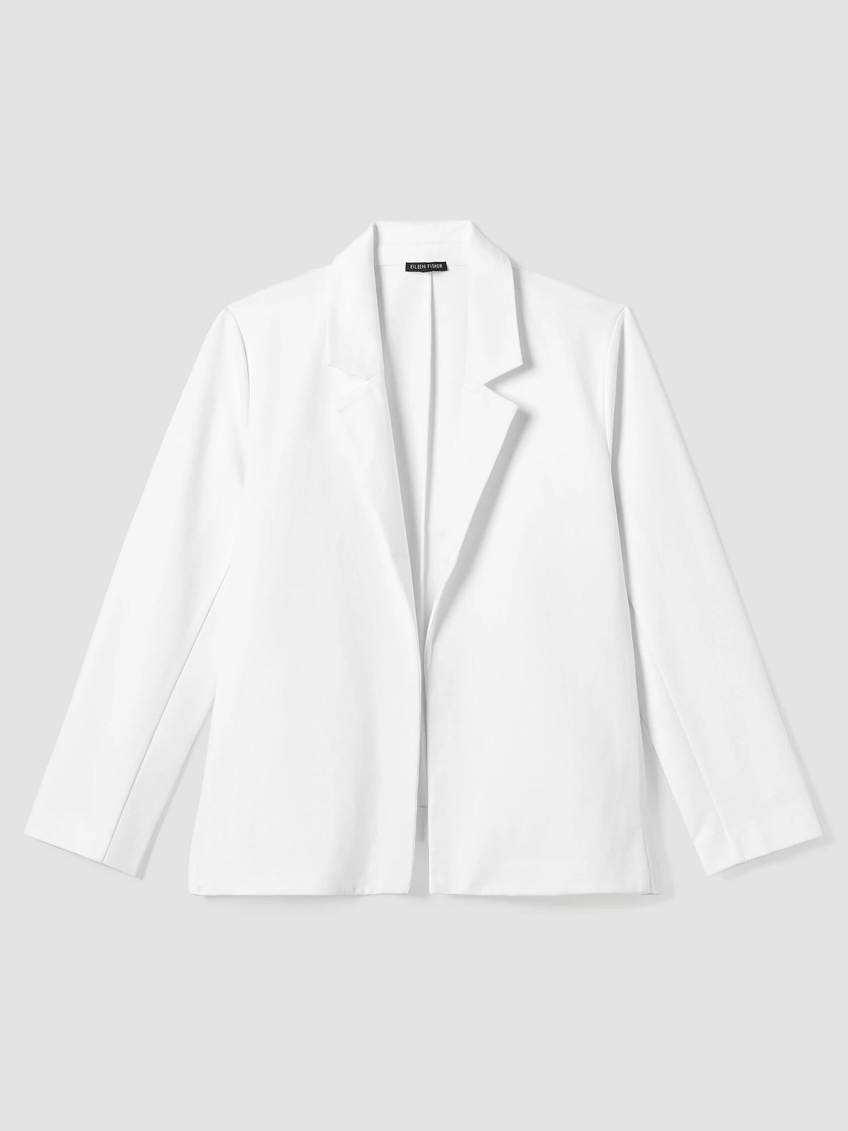 Cotton Blend Ponte Blazer