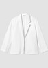 Cotton Blend Ponte Blazer
