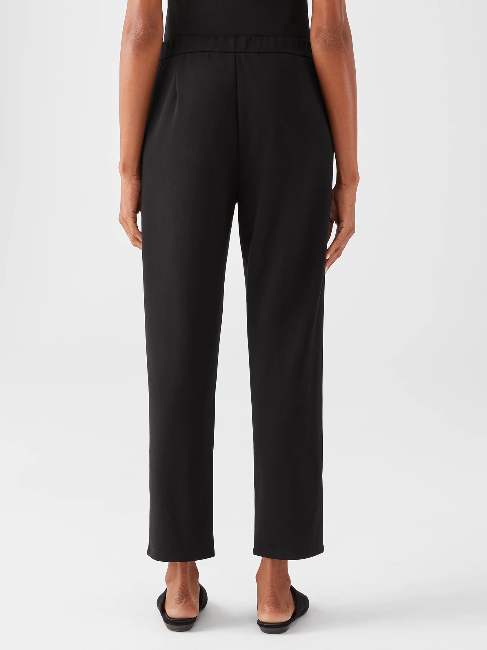 Flex Ponte Slouchy Ankle Pant