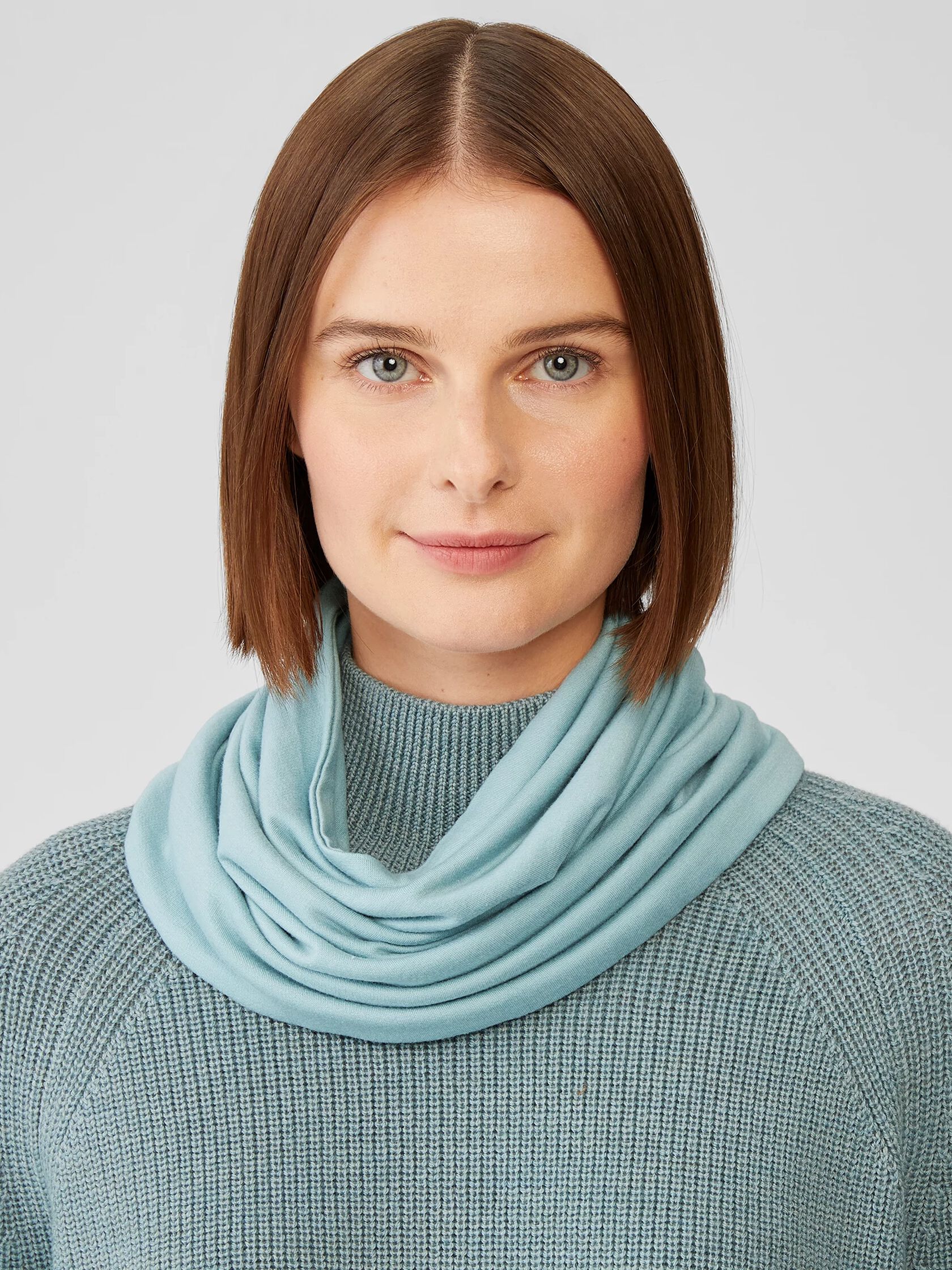 Cozy Brushed Terry Infinity Scarf