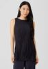 Crushed Silk Long Tank