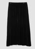 Velvet Flared Skirt