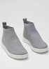 Point Recycled Stretch Knit Wedge Sneaker