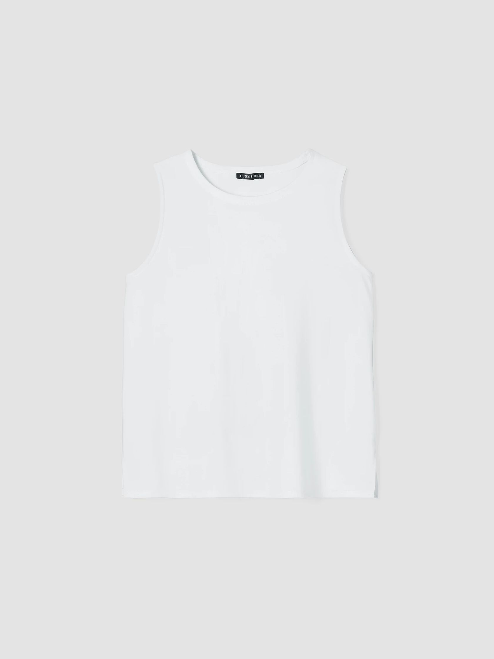 Washable Flex Ponte Round Neck Tank