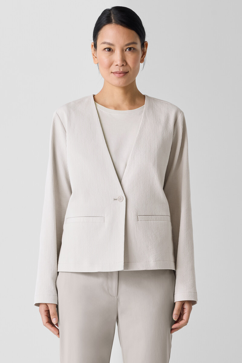 Organic Cotton Ottoman Jacket Organic Cotton Ottoman Jacket