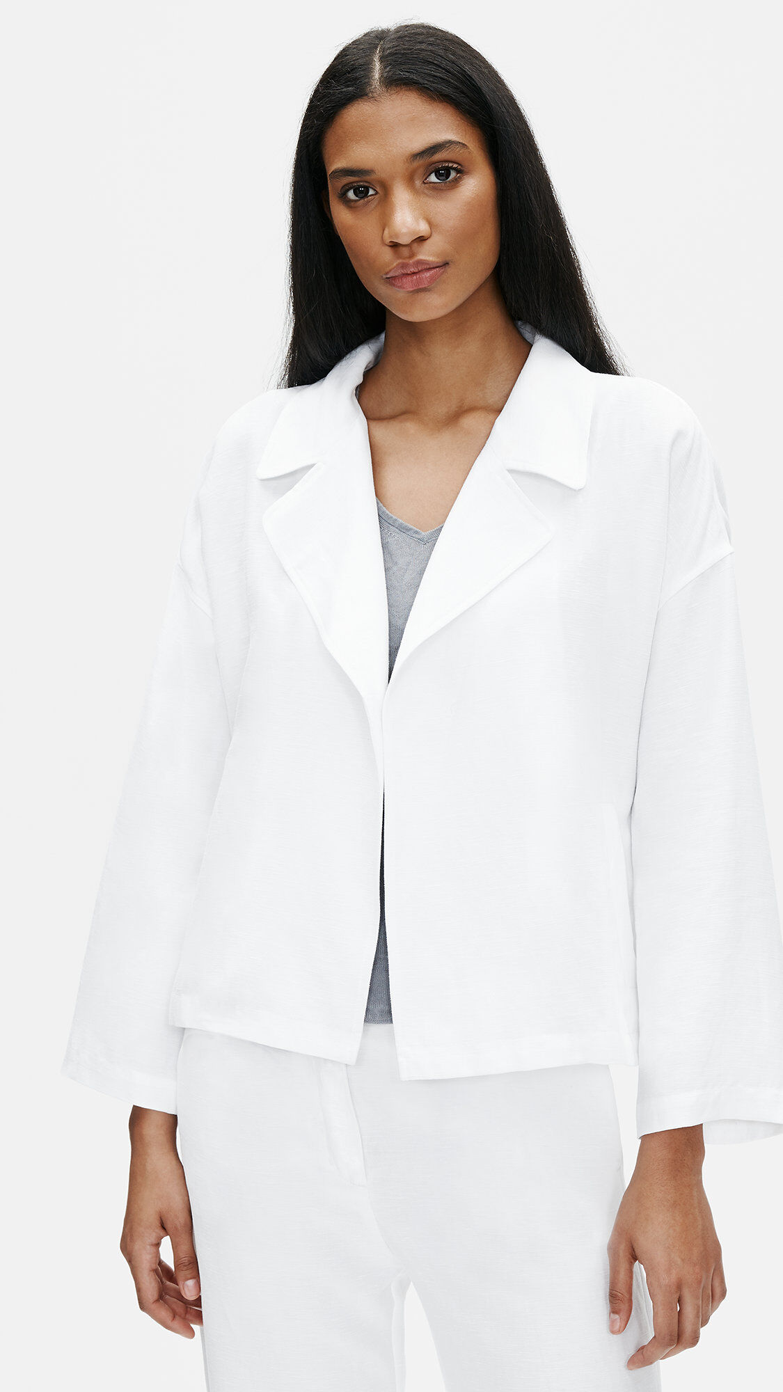 Eileen fisher tencel jacket clearance