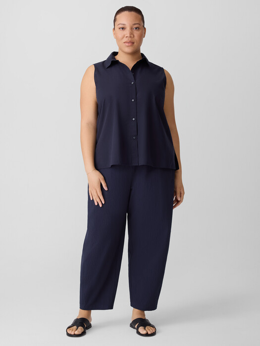 Organic Cotton Pucker Lantern Pant