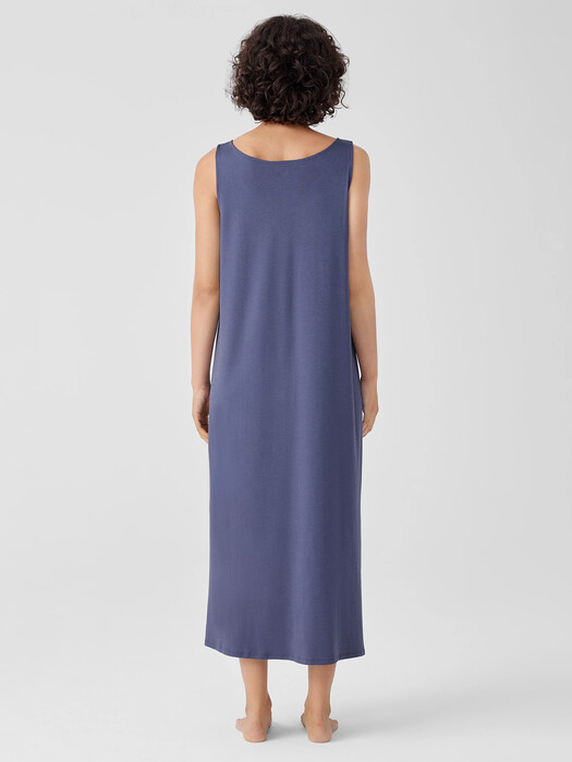Organic Cotton Interlock Tank Sleep Dress