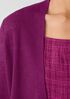 Organic Linen Cotton Cropped Cardigan