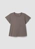 Organic Cotton Slubby Jersey Crew Neck Tee