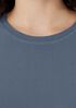 Pima Cotton Stretch Jersey Crew Neck Dress