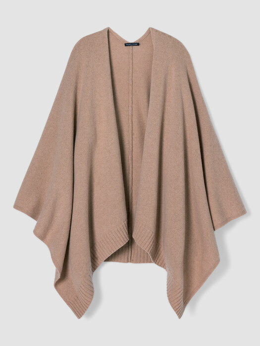 Recycled Cashmere Wool Poncho
