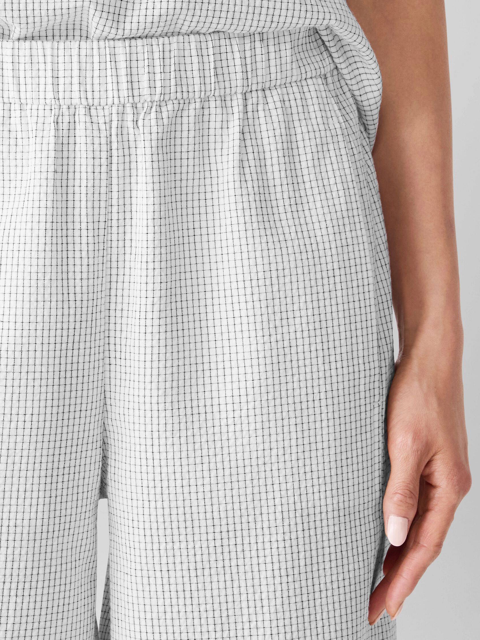 Organic Cotton Ripple Lantern Pant