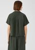 Washed Silk Habutai Short-Sleeve Shirt