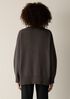 Cotton & Recycled Cashmere Crew Neck Long Top