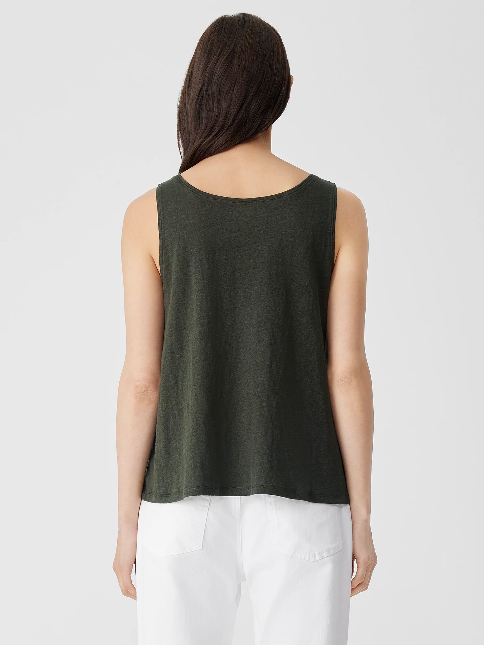 Organic Linen Jersey Tank