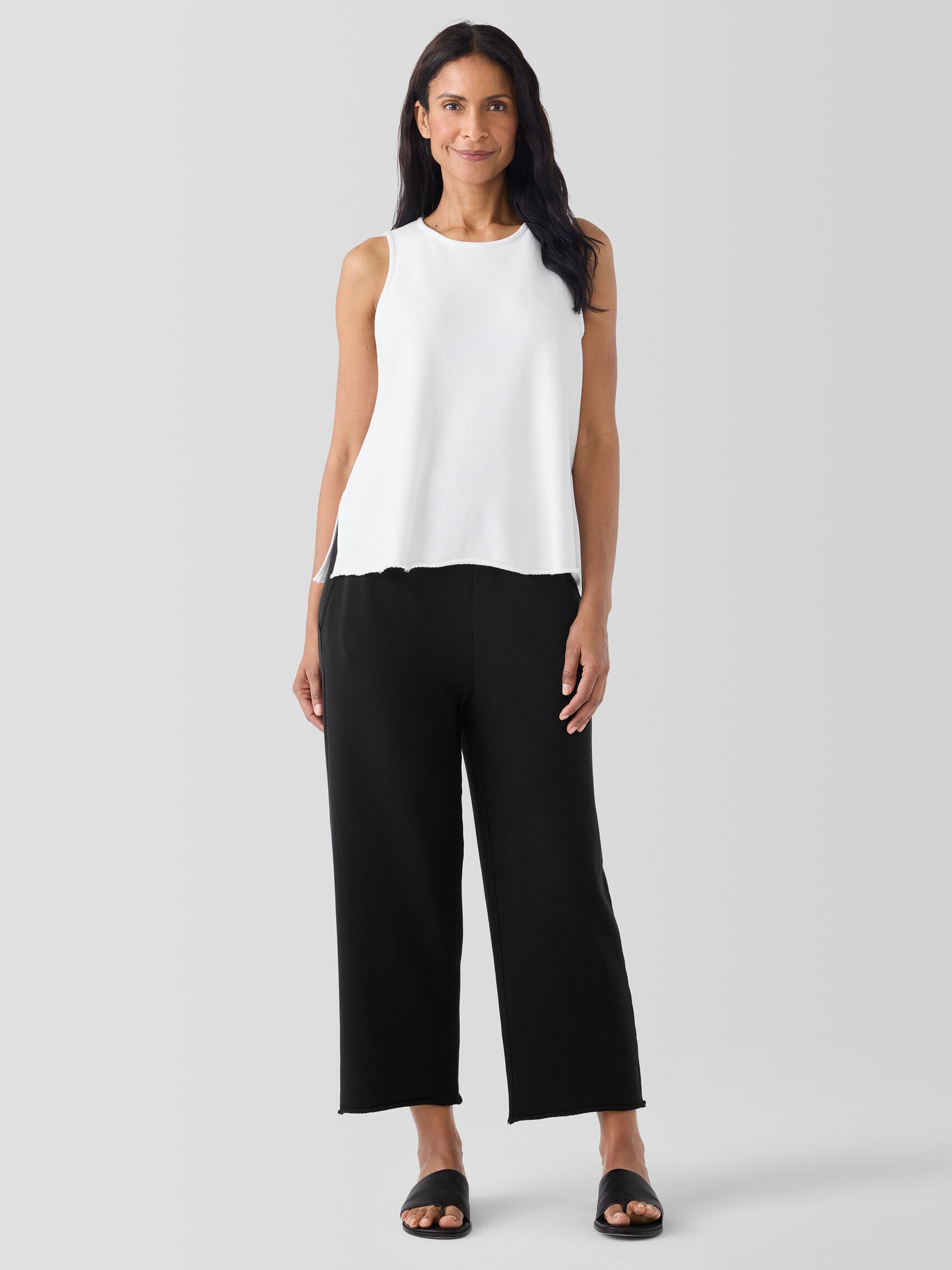 Lightweight Organic Cotton French Terry Tank