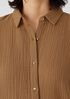 Organic Cotton Gauze Classic Collar Shirt