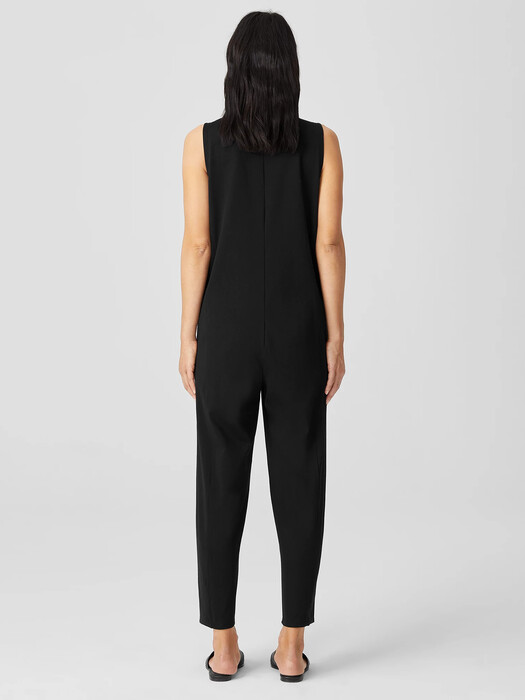Cotton Ponte Lantern Jumpsuit
