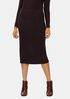 Merino Pencil Skirt in Regenerative Wool