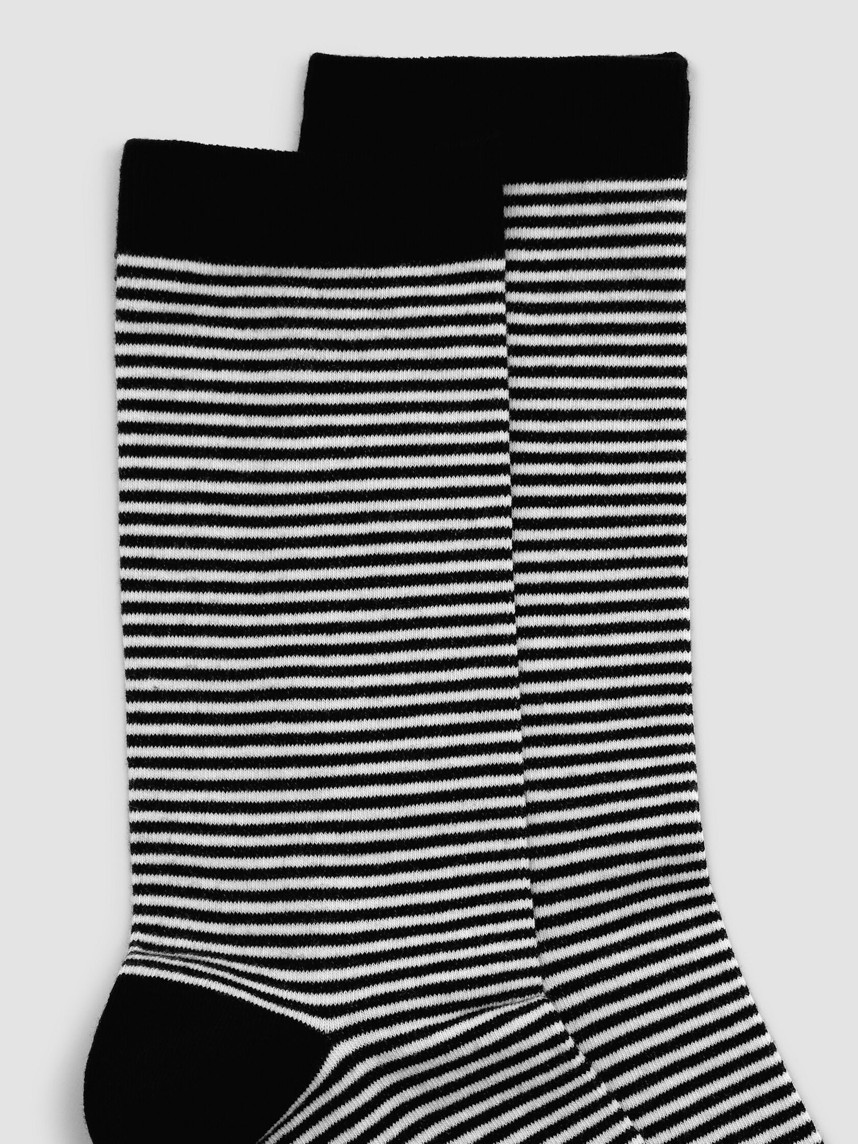 Micro Stripe Cotton Trouser Sock