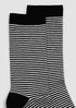 Micro Stripe Cotton Trouser Sock