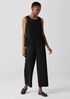 Organic Cotton Cord Sheen Round Neck Tank