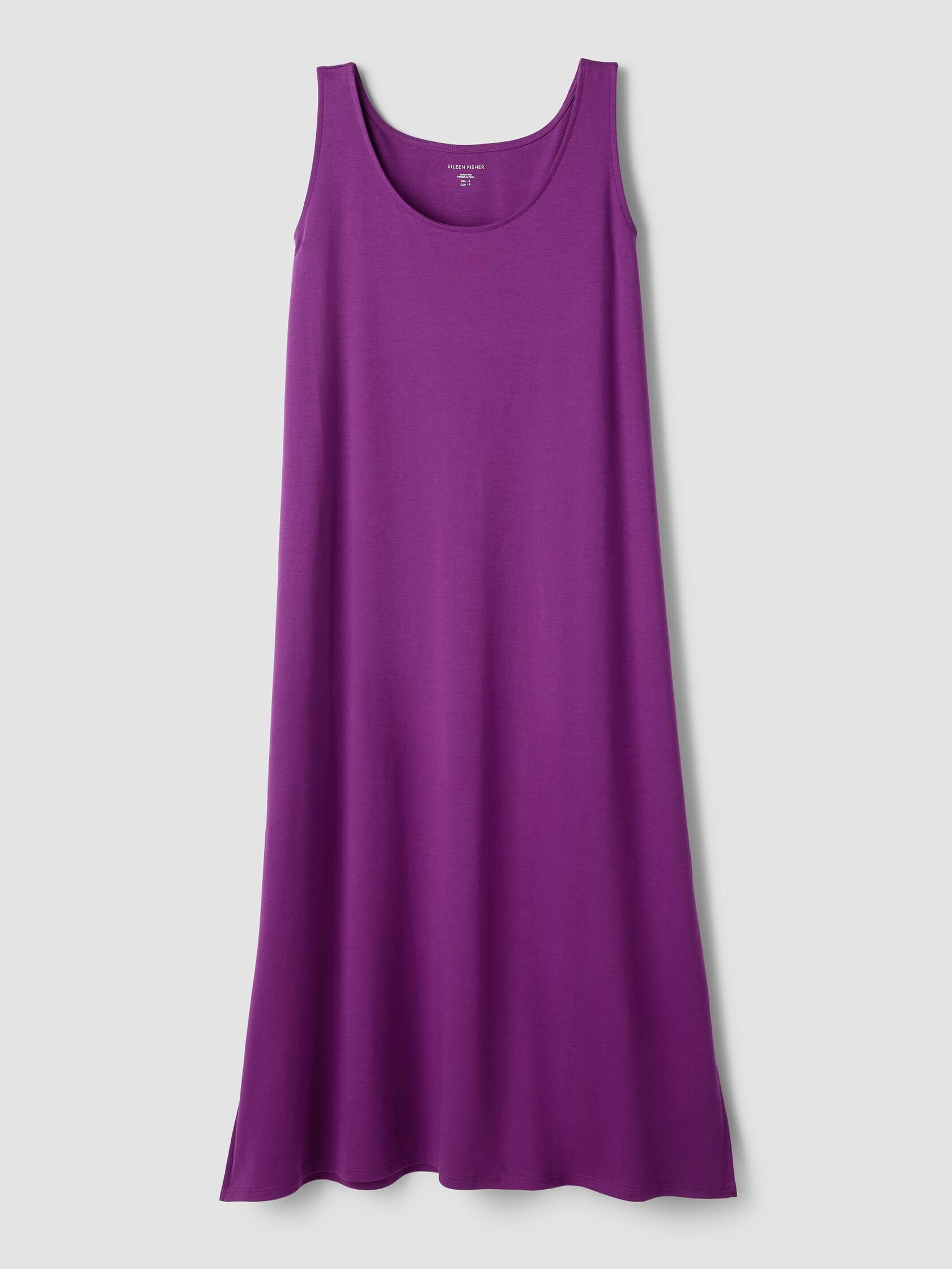 Organic Cotton Interlock Tank Sleep Dress