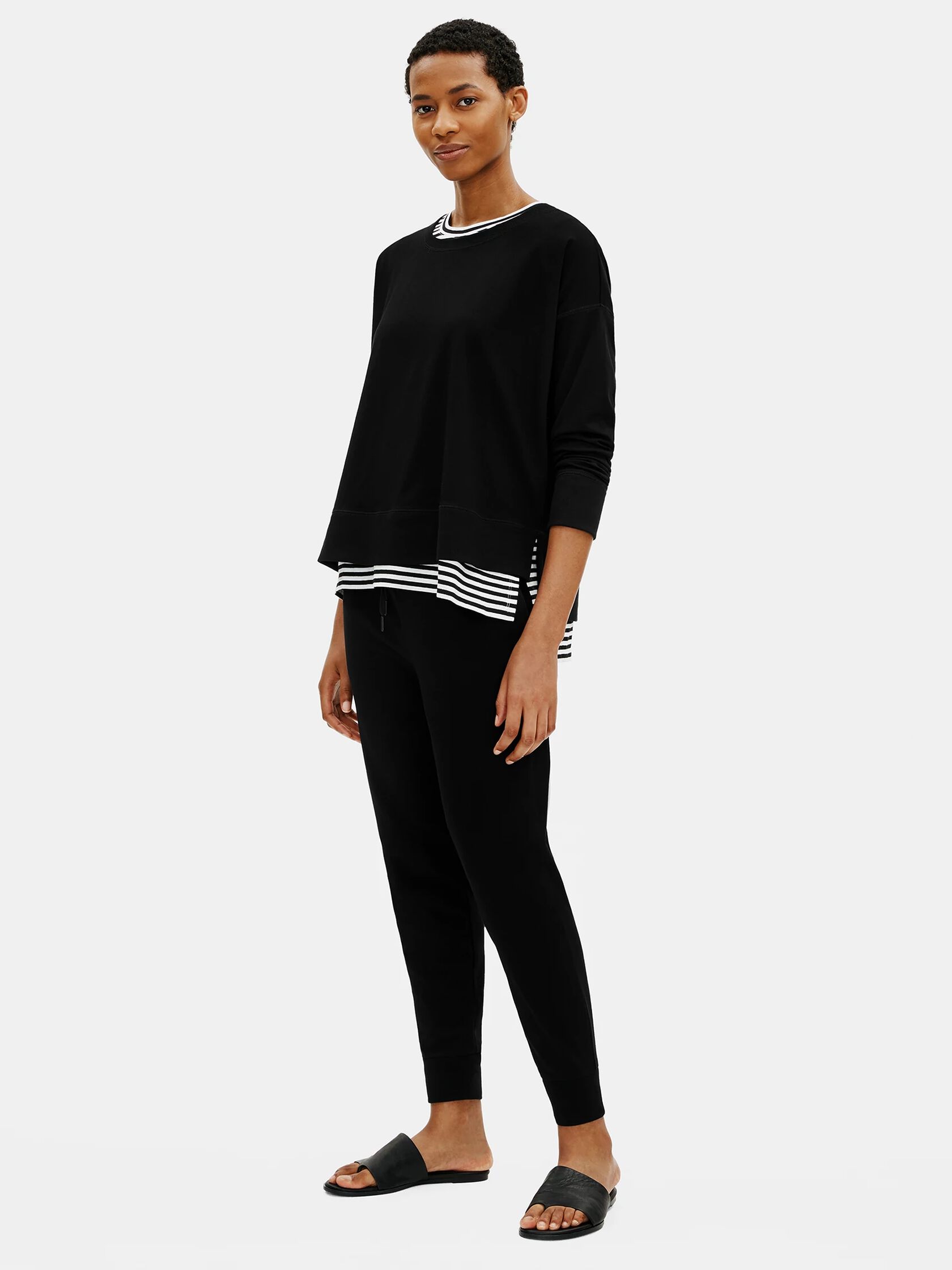 Traceable Organic Cotton Jersey Jogger Pant