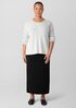 Merino Pencil Skirt in Regenerative Wool