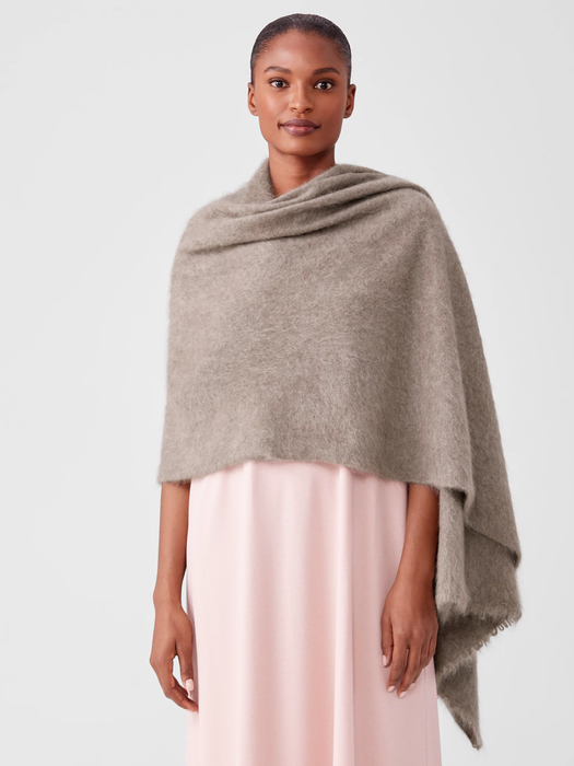 Cashmere Fur Throw